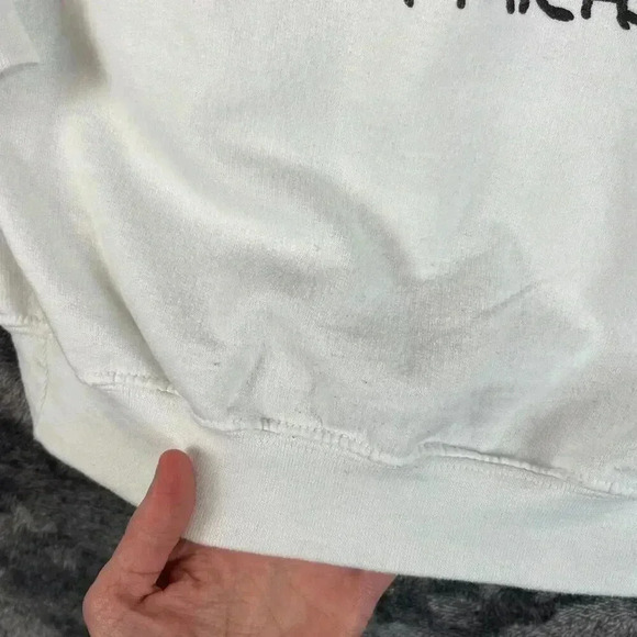 Jean Michel Basquiat Art Hoodie Abstract Sweatshirt Men's L Pullover Fishing - Picture 12 of 13